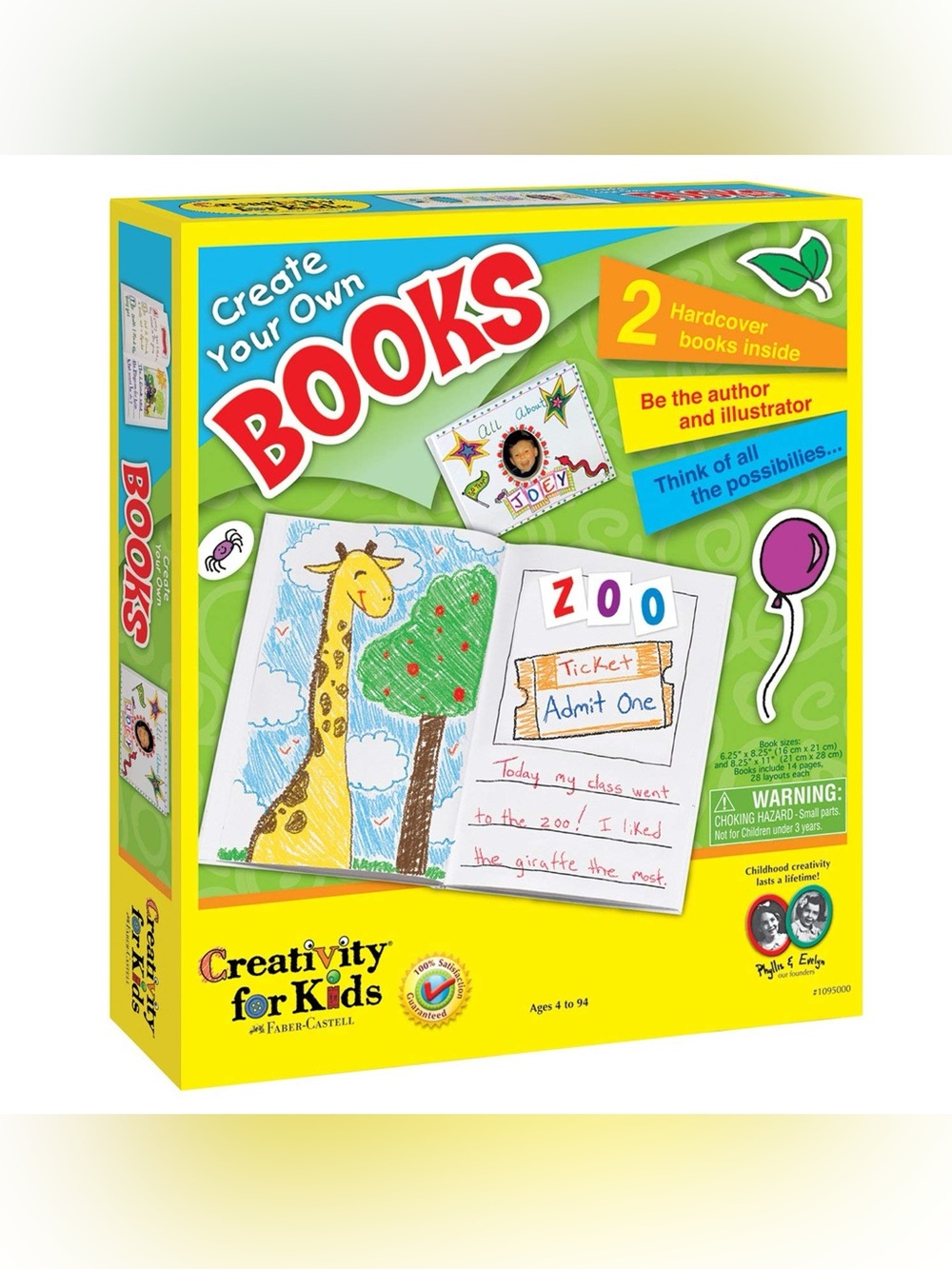 NEW! Create Your Own Books Kit by Creativity for Kids Faber-Castell